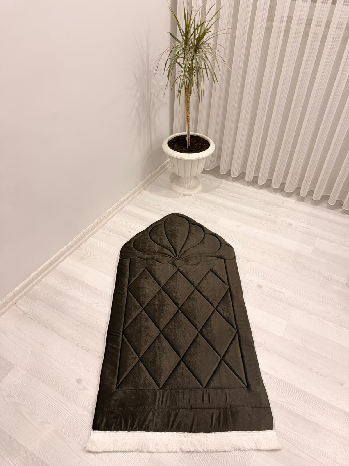 Ortopedik Kadife Seccade - Bordo